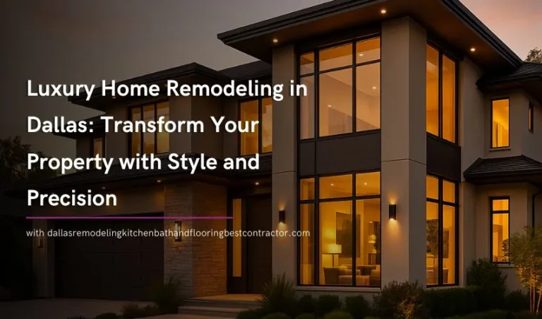 Luxury Home Remodeling