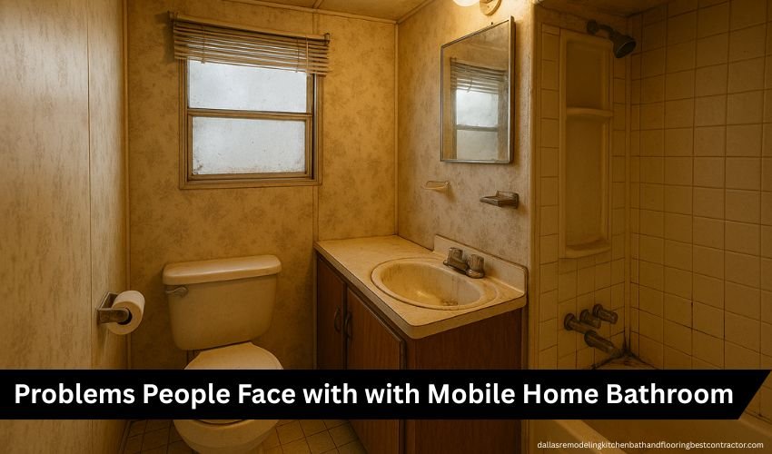 Problems People Face with with Mobile Home Bathroom