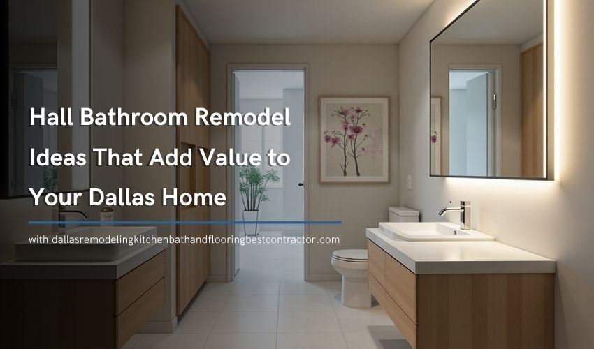 Hall Bathroom Remodel Ideas That Add Value to Your Dallas Home
