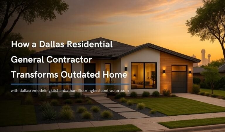 How a Dallas Residential General Contractor Transforms Outdated Home