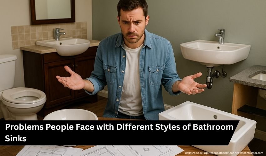 Problems People Face with Different Styles of Bathroom Sinks
