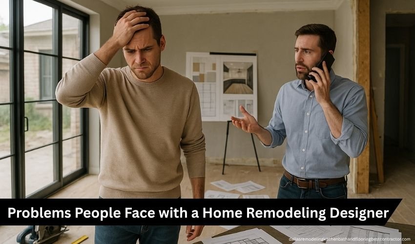 Problems People Face with a Home Remodeling Designer