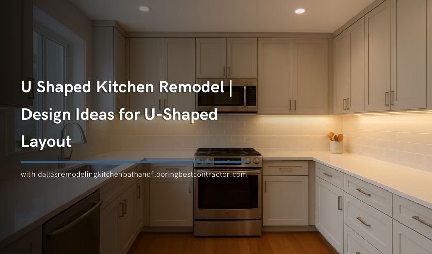 U Shaped Kitchen Remodel | Design Ideas for U-Shaped Layout