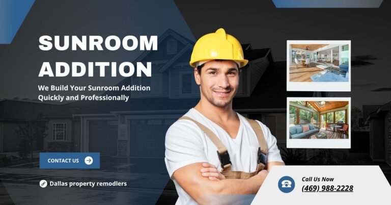 Sunroom Addition: Expand Your Dallas Home with Seamless Year-Round Living Spaces